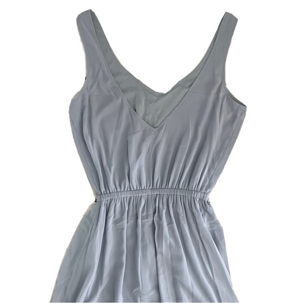 Show Me Your MuMu Kendall Steel Blue Maxi Dress NWT - Picture 3 of 10